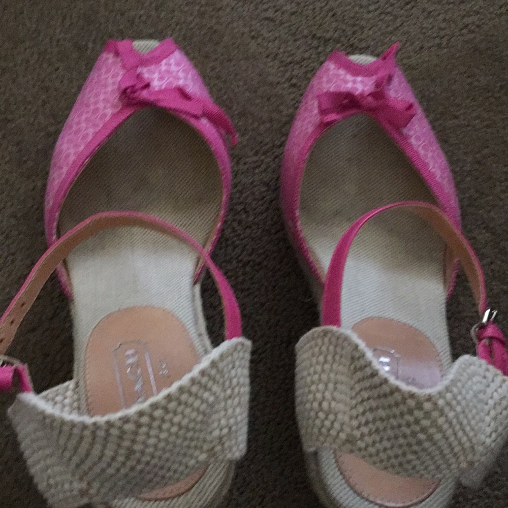 Coach Wedge Sandal